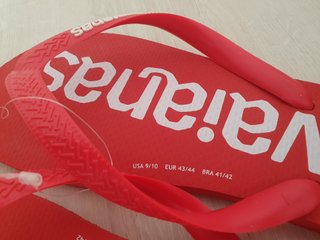 Nuevas Havaianas Rojas Talla 41-42 EU