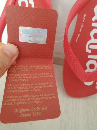 Nuevas Havaianas Rojas Talla 41-42 EU