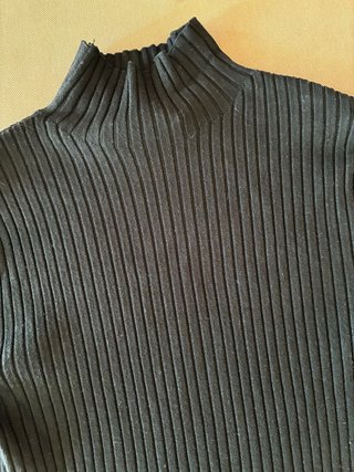 Camiseta Zara manga larga negra Talla S