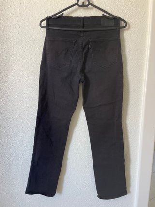 Levi's 724 Pantalones Mujer Negros