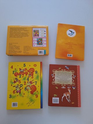 SET 4 LIBRI PER BAMBINI IN RUSSO