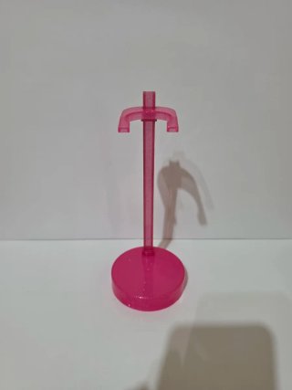 Peana Rainbow High Soporte Muñeca Rosa