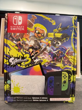 Nintendo Switch OLED edición Splatoon 3