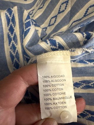 Camisola Rayas Azules y Blancas