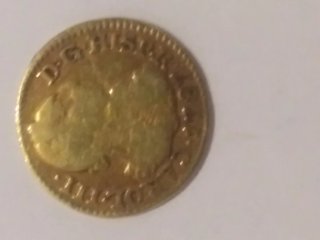 1/2 Escudo Carlos III 1787 error acuñación