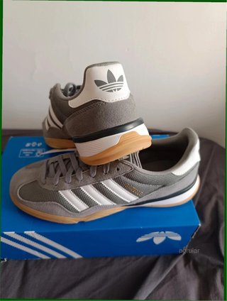 Zapatillas Adidas Gazelle Gris Talla 36