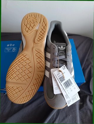 Zapatillas Adidas Gazelle Gris Talla 36