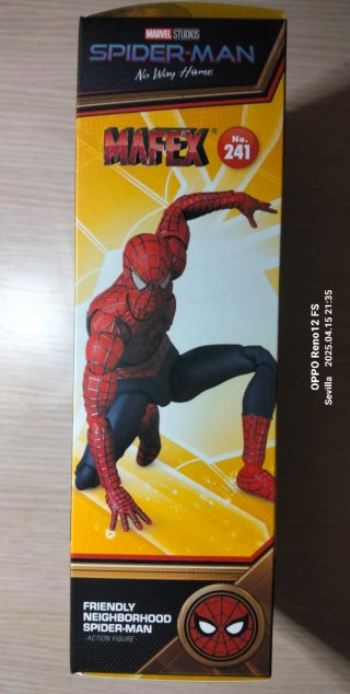 Mafex N°241 Spiderman No Way Home