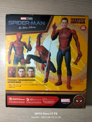 Mafex N°241 Spiderman No Way Home