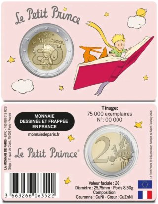 4 Monedas Conmemorativas Francia 2026