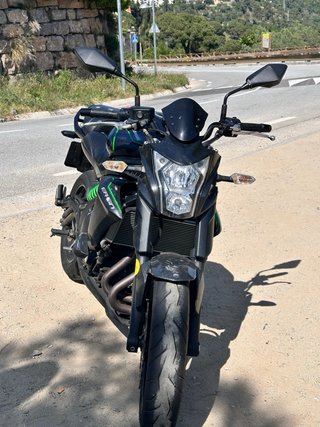 Kawasaki ER6n 2016 A2 Negra/Verde