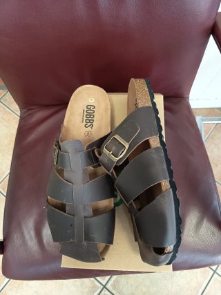 Sandalias Gobbs Marrones Talla 46