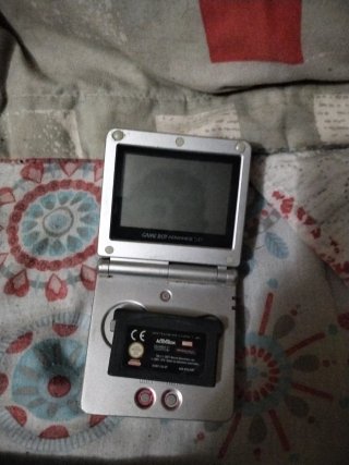 Nintendo Game Boy Advance SP Plata Spiderman 3