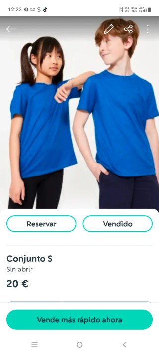 Conjunto talla 12-13