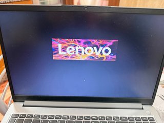Portátil Lenovo Plata y Negro