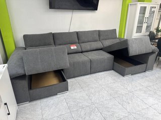 Sofá Cama Grande con 2 Arcones