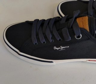 Zapatillas Pepe Jeans Negras y Rojas