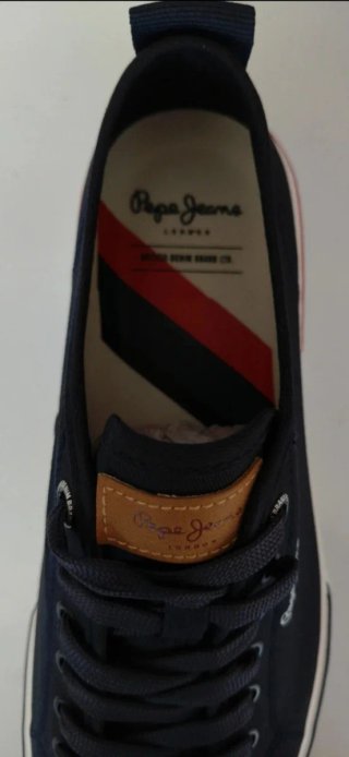Zapatillas Pepe Jeans Negras y Rojas