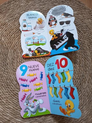 Aprendo los colores Bugs Bunny y  Números Piolín