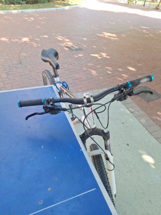 Bicicleta de montaña tuneada