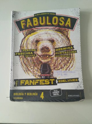 Biología y Geología 4, Secundaria, Fanfest Edel...