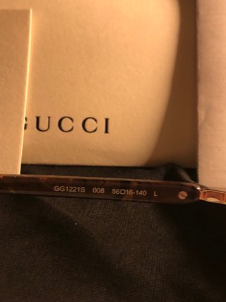 Gafas de Sol Gucci GG1221S Al aire