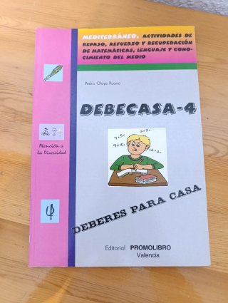 Debecasa deberes para casa. nivel 4° EP