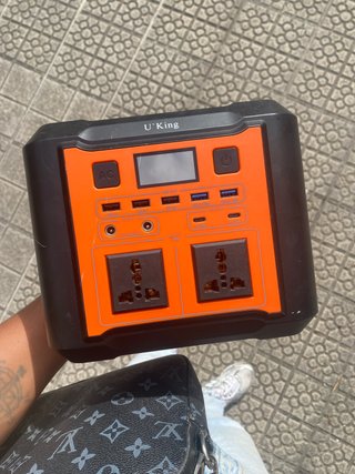 Eléctrica Portátil 296Wh Generador Solar Portátil