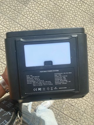 Eléctrica Portátil 296Wh Generador Solar Portátil