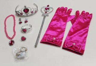 Vestito di carnevale principessa con luci