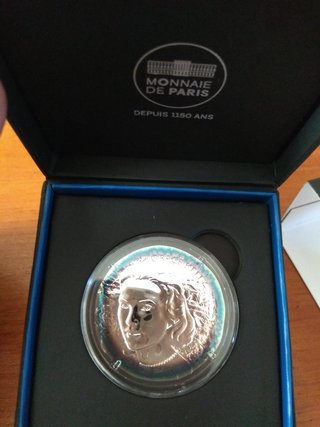 Moneda 10€ Grace Kelly Francia 2022 Plata