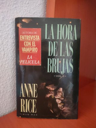 Lote 7 libros Anne Rice (Vampiros y Brujas)