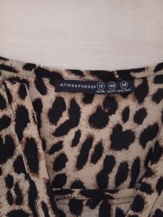 Camisa estampado leopardo