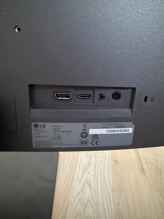 Monitor y Xbox