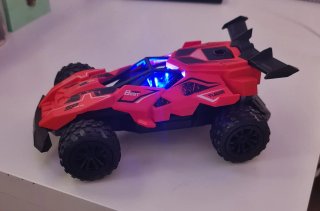 Coche teledirigido rojo