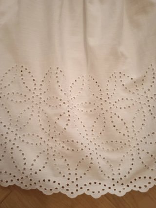 Vestido Blanco Carolina Herrera Talla S