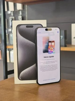 IPHONE 15 PRO MAX 256GB AZUL BATERIA 100%