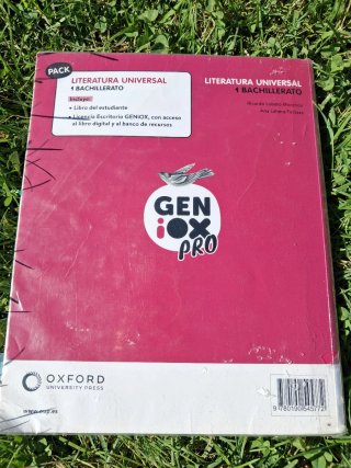 Literatura Universal 1º Bachillerato. Libro del...