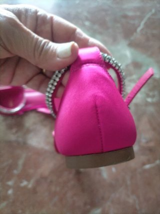 Bailarinas Fucsia con Tira Brillante