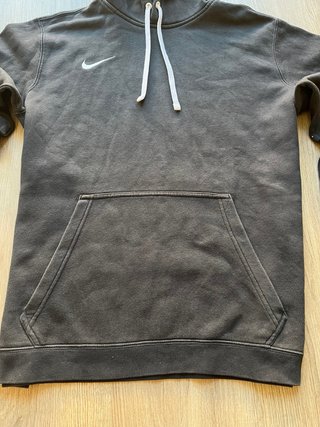 Sudadera Nike Gris con Cordones