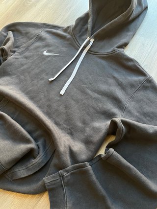 Sudadera Nike Gris con Cordones