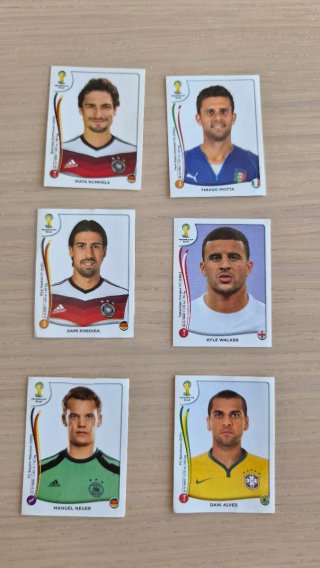Lote cromos Mundial Brasil 2014 Panini