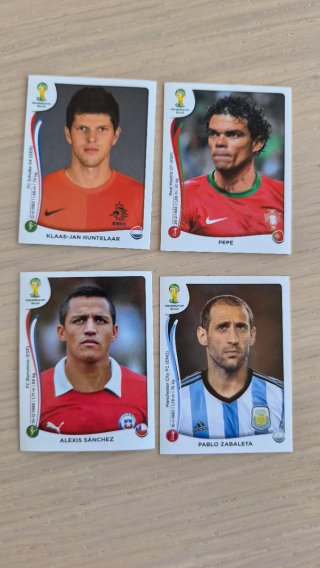 Lote cromos Mundial Brasil 2014 Panini