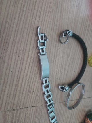 3 Pulseras Hombre Joyería