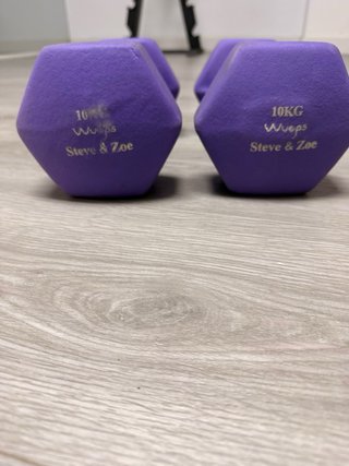 Rack Mancuernas + Mancuernas 5/10 Kg