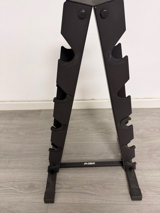 Rack Mancuernas + Mancuernas 5/10 Kg