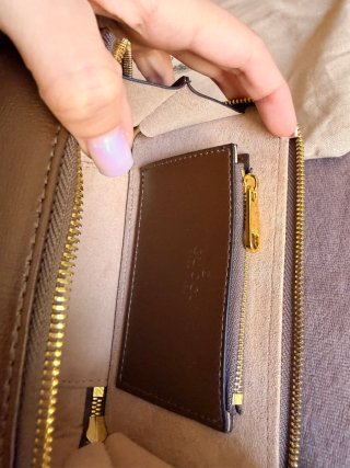 Bolso Gucci Monogram Marrón y Beige