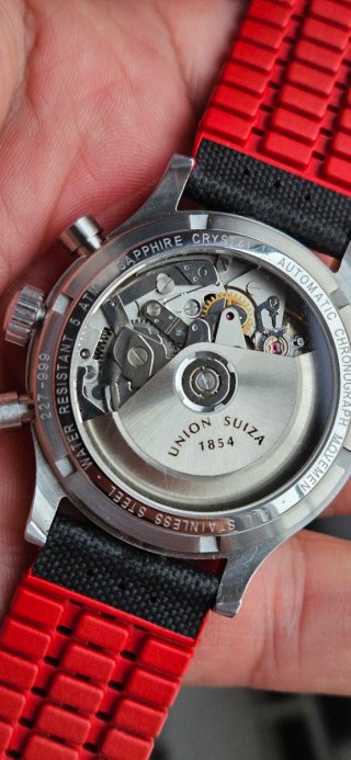 Reloj Union Suiza Cronógrafo Automático