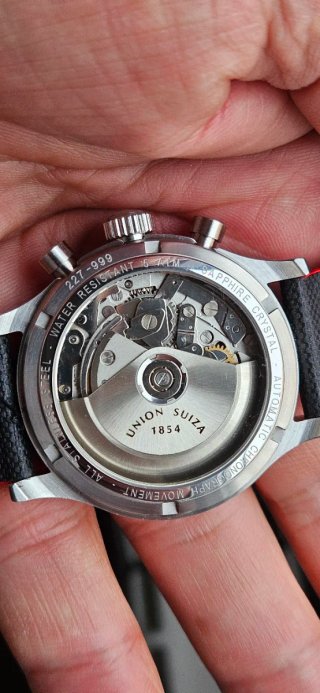 Reloj Union Suiza Cronógrafo Automático