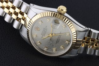 Rolex Datejust 68273 31mm Acero/Oro Diamantes